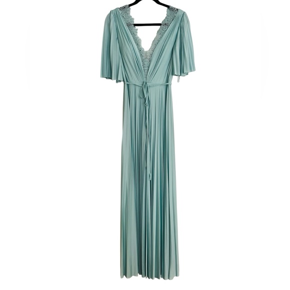 CATHERINE DEANE***Short Sleeve Elegant Maxi Dress***IS 2 $1195 NWT - Picture 2 of 8